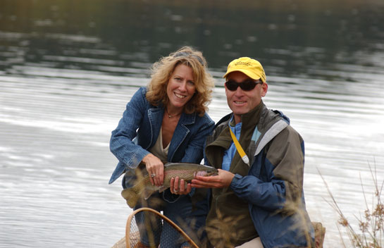 Fishing is One of Many Family Activities on Marabou’s Colorado Ranch Land